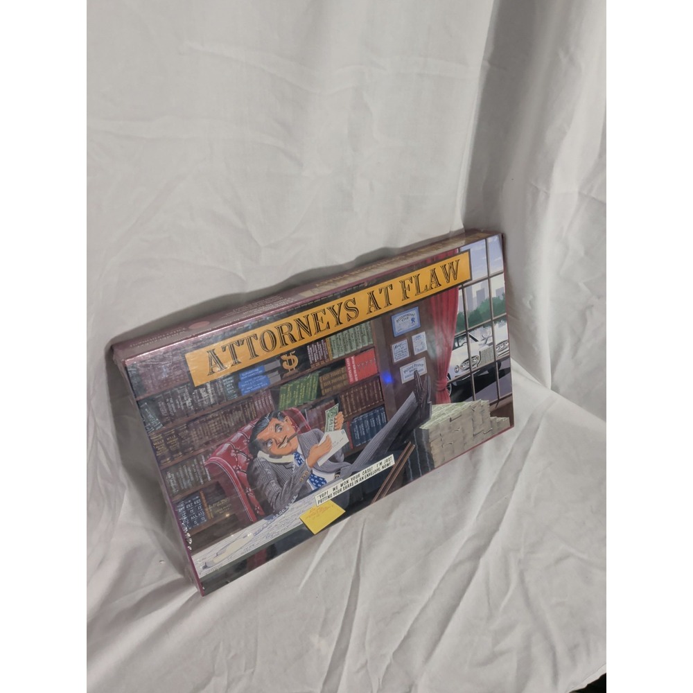 Attorneys At Flaw Board Game of Courtroom Piracy (2000) New / Sealed